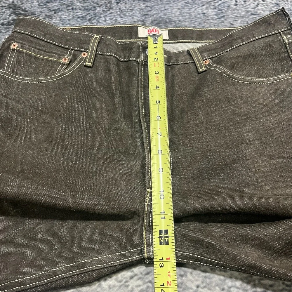 Vintage Levi's 501 Jeans Straight Fit Mens 30x30 Brown Denim Button Fly 2000s